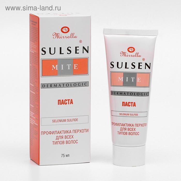 Паста Mirrolla «Сульсен Мите» 1%, 75 мл Паста Mirrolla «Сульсен Мите» 1%, 75 мл