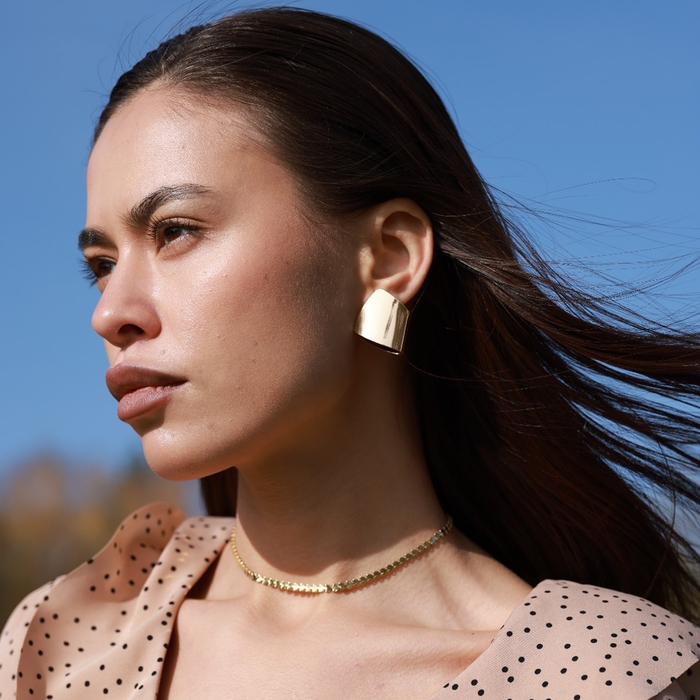 Чокер «Античность» диск, цвет золото, L=37 см Чокер «Античность» диск, цвет золото, L=37 см