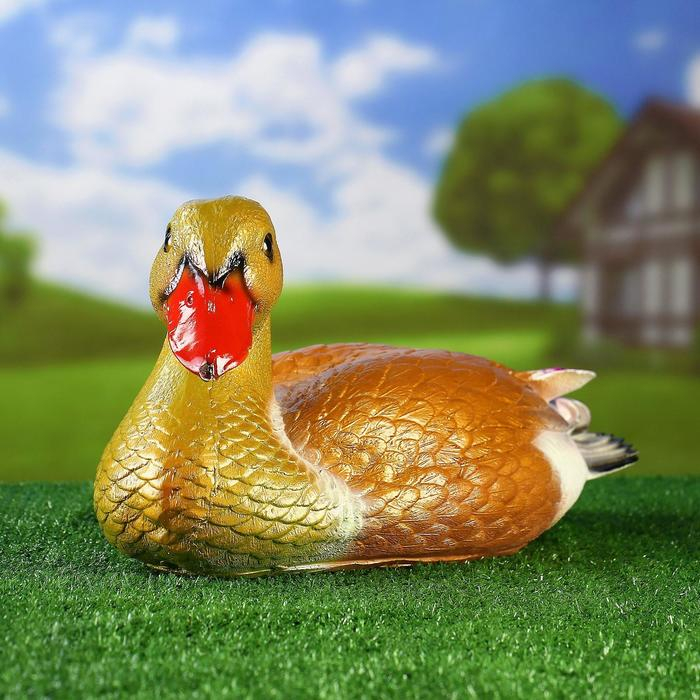 Садовая фигура Садовая фигура "Утка" 22х47см