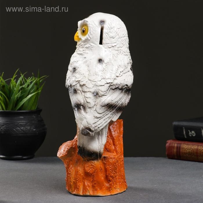 Копилка  Копилка "Сова полярная" 14х12х27см