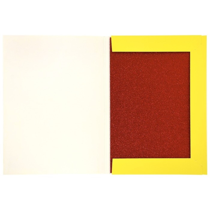 Картон цветной А4, 7 цветов, 7 листов мелованный  Картон цветной А4, 7 цветов, 7 листов мелованный "Каляка-Маляка", с блестками, 330 г/м2, в картонной папке