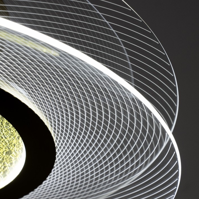 Люстра Люстра "Синтия" LED 48Вт 3000-6000К золото 50х50х20см