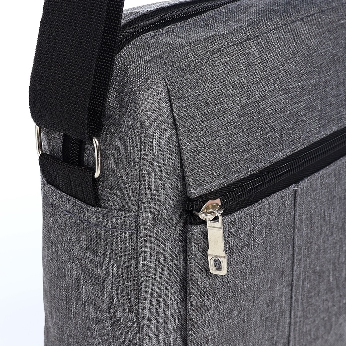 Сумка мужская, цвет серый Сумка мужская, цвет серый