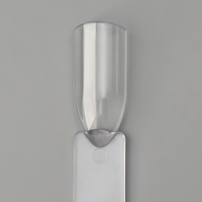 Палитра для лаков на кольце, 50 ногтей, форма мягкий квадрат, цвет прозрачный Палитра для лаков на кольце, 50 ногтей, форма мягкий квадрат, цвет прозрачный