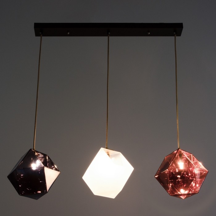 Светильник BayerLux Светильник BayerLux "Кристи" 3хG9 черный 78х20х20-100 см