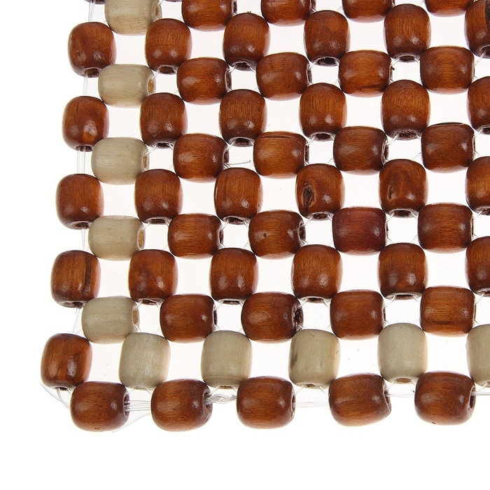 Накидка массажер TORSO на сиденье 42×42 см, дерево, микс Накидка массажер TORSO на сиденье 42×42 см, дерево, микс