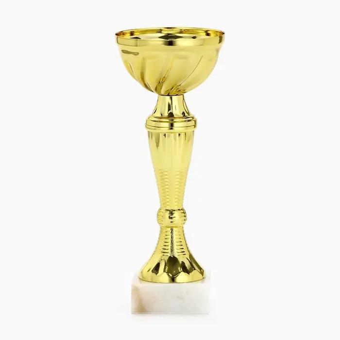 Кубок 162, наградная фигура, золото, подставка камень, 17.8&times;7&times;5 см