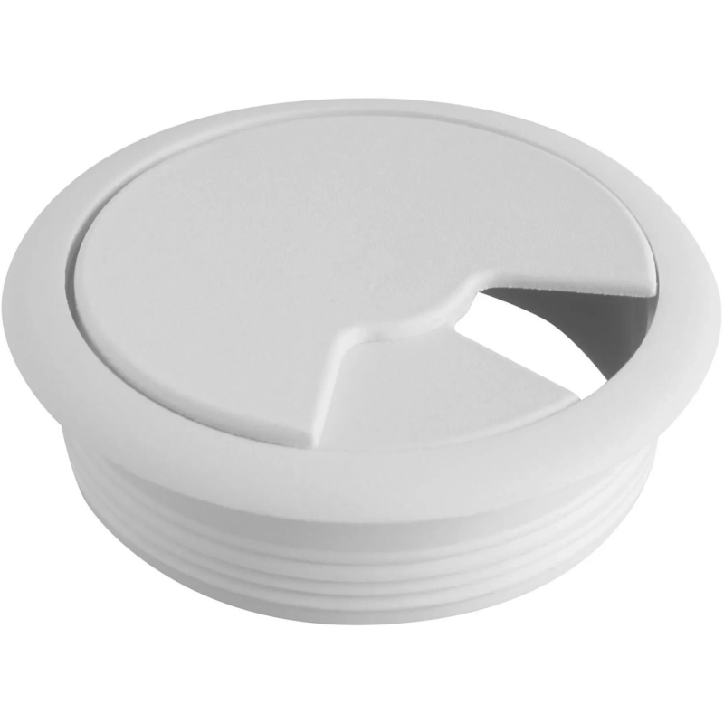 Заглушка кабель-канала Н-ЗЭСф круглая D60 серая