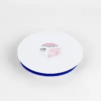 Лента бархатная, 15 мм, 18&plusmn;1 м, синяя №47