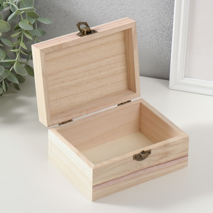 Шкатулка для росписи Шкатулка для росписи "Прямоугольная" 14х7х10,5 см