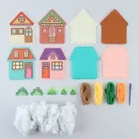 Игрушки из фетра &laquo;Домики&raquo;, набор для творчества