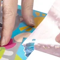 Набор для творчества. Аппликация фольгой "Принцесса" размер 138х165 мм (конверт, 6 цв)