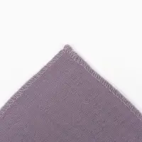 Платки носовые детские &laquo;Крошка Я&raquo; Deep grey, 20&times;20 см, набор 6 шт., муслин, 100 % хлопок, серые