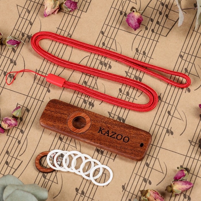 Казу Music Life, деревянный, 9,5 х 2,8 см Казу Music Life, деревянный, 9,5 х 2,8 см