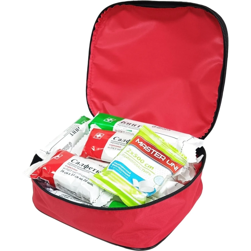 Аптечка первой помощи работникам ФЭСТ (приказ № 262н) сумка малая 3770