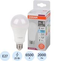 Лампа светодиодная OSRAM LED Value, 25Вт, 6500К Е27(696471)