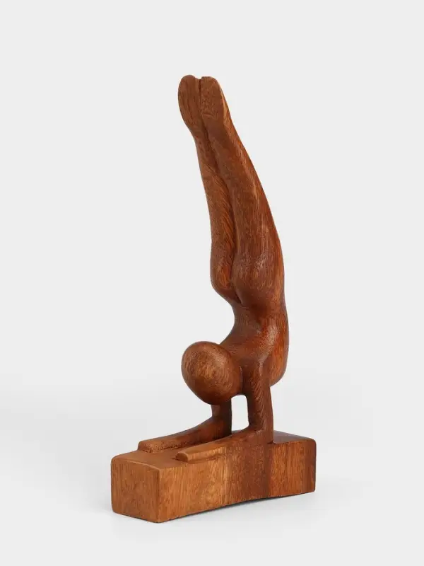 Абстракция &laquo;Гимнастика&raquo;, 11&times;4&times;20 см, дерево суар