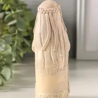 Статуэтка "Берегиня  денежная" 13х5 см, бежевый с эф. состаривания,гипс