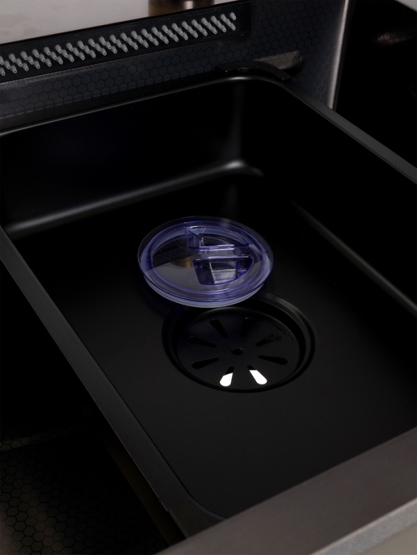 Кухонная мойка ZEIN M04, S=3.0 и 0.7 мм, смеситель, корзины, кран для питьевой воды, графит Кухонная мойка ZEIN M04, S=3.0 и 0.7 мм, смеситель, корзины, кран для питьевой воды, графит