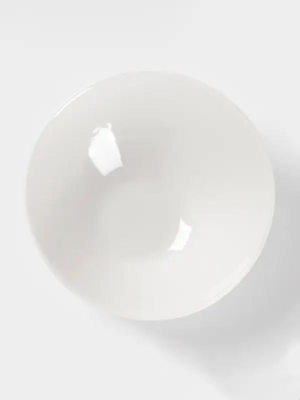 Салатник Доляна White Label, 400 мл, фарфор, белый