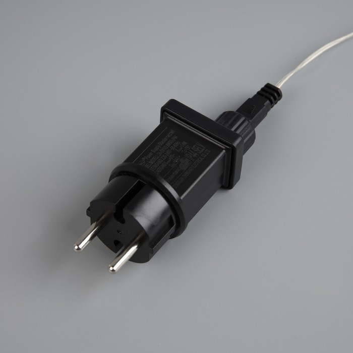 Гирлянда «Нить» 50 м роса, IP44, зелёная нить, 500 LED, свечение мульти, 8 режимов, 31 В Гирлянда «Нить» 50 м роса, IP44, зелёная нить, 500 LED, свечение мульти, 8 режимов, 31 В