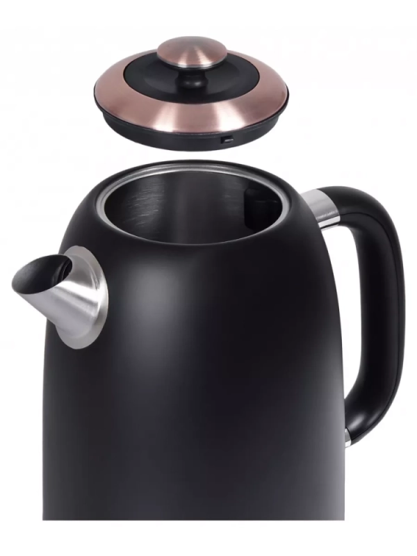 Чайник HYK-S4501 1.7л. 2200Вт черный