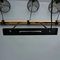 Люстра &laquo;Арландо&raquo; 3хЕ27 40 Вт черный 60&times;20&times;20-200 см