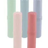 Пенал - тубус Calligrata &laquo;Прованс&raquo;, 40&times;195 мм, пастельные цвета, пластик, МИКС