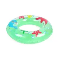 Круг для плавания 75 см, цвет зеленый