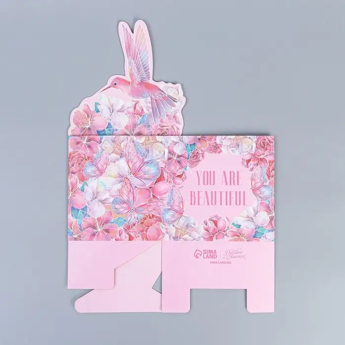 Коробки для мини букетов «Колибри», 12 × 20 × 10 см