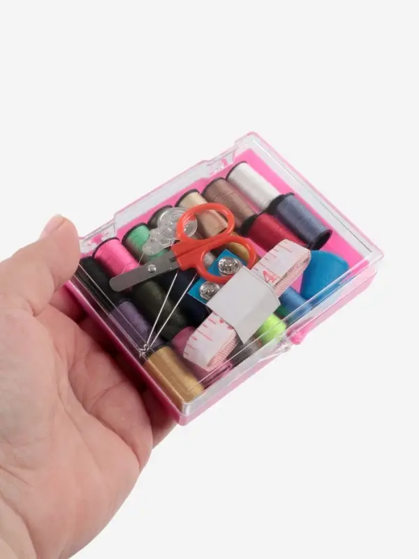 Швейный набор, 29 предметов, в пластиковой коробке, 10.5&times;8&times;2.5 см, МИКС