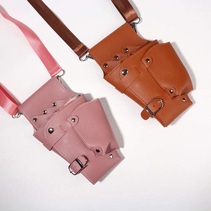 Сумка для мастера, 23 × 13,7 см, длина ремня 117 см, цвет МИКС Сумка для мастера, 23 × 13,7 см, длина ремня 117 см, цвет МИКС