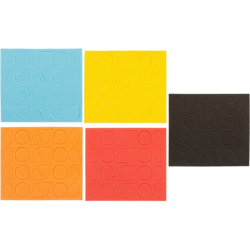 Аппликация 15х21 см СИНИЙ ТРАКТОР МУЛЬТИ АРТ EVAGEO-112365