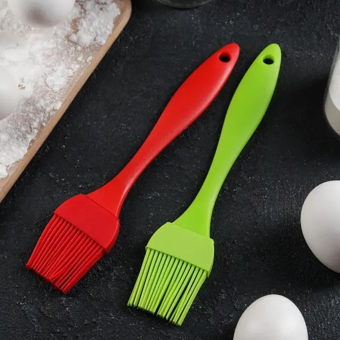 Кисть Доляна «Лето», силикон, 20 см, цвет МИКС Кисть Доляна «Лето», силикон, 20 см, цвет МИКС