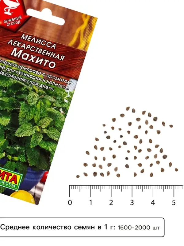 Семена Мелисса лекарственная &laquo;Махито&raquo;, 0.1 г, &laquo;Аэлита&raquo;