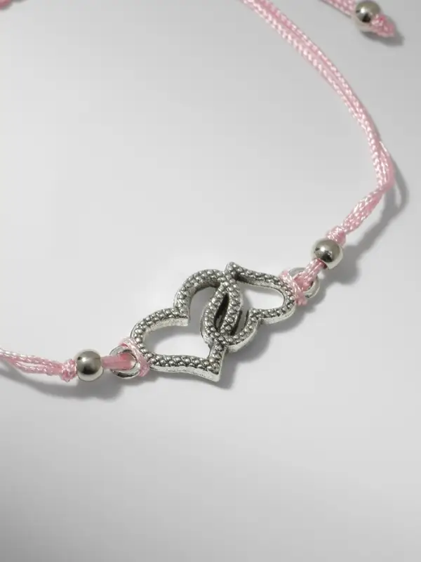 Браслет Dream мама, цвет светло-розовый, d=6 см