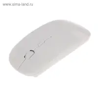 Мышь Luazon MB-1.0, беспроводная, оптическая, 1600 dpi, USB, белая
