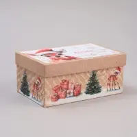 Набор коробок 10 в 1 "С Новым Годом", 30 х 19 х 11,5 - 12 х 6,5 х 4 см
