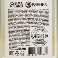 Детский гель для купания без слёз, 250 мл, с экстрактами ромашки, череды и протеинами пшеницы, 0+, Беби Буль