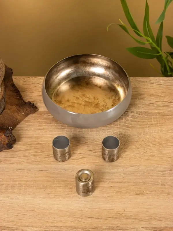 Подсвечник на 3 свечи на магнитах «Ковентри», 13×13×4 см Подсвечник на 3 свечи на магнитах «Ковентри», 13×13×4 см