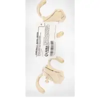 Крючок мебельный CAPPIO HIDDEN, двухрожковый, цвет матовое золото, 2 шт.