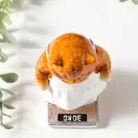 Сувенир полистоун лак "Кошка в белом сарафане стоит на весах" 7,5х7,2х12,5 см