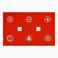Коробка для муссовых пирожных «Новогодняя почта», 27 х 17.5 х 6.5 см