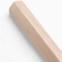 Щетка-пуходёрка деревянная ZOONIK «Кавказец» полукруглая, 100×55 см