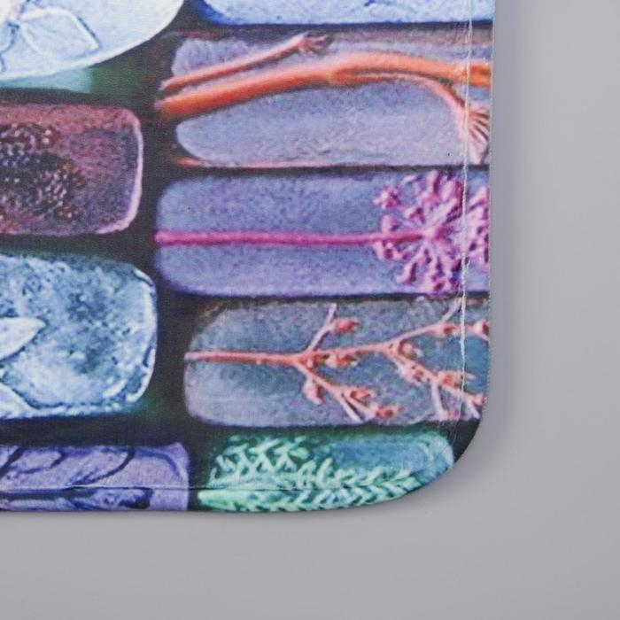 Набор ковриков для ванной и туалета Доляна «Кирпичики», 2 шт: 40×50, 50×80 см Набор ковриков для ванной и туалета Доляна «Кирпичики», 2 шт: 40×50, 50×80 см