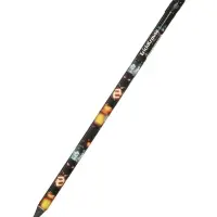 Карандаш чернографитный ErichKrause Mine Block трехгранный, с ластиком HB, в тубусе, МИКС