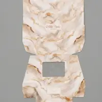 Коробка подарочная с окном &laquo;Мрамор&raquo;, 10&times;8&times;3.5 см, самосборная