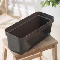 Ящик балконный для цветов &laquo;Эко&raquo;, 8 л, 40&times;17&times;15.5 см, пластиковый, цвет тёмный гранит