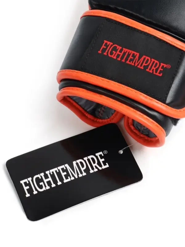 Перчатки снарядные FIGHT EMPIRE, MEXIMA, чёрно-оранжевые, размер XL