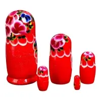Матрёшка 5 в 1, расписная, МИКС